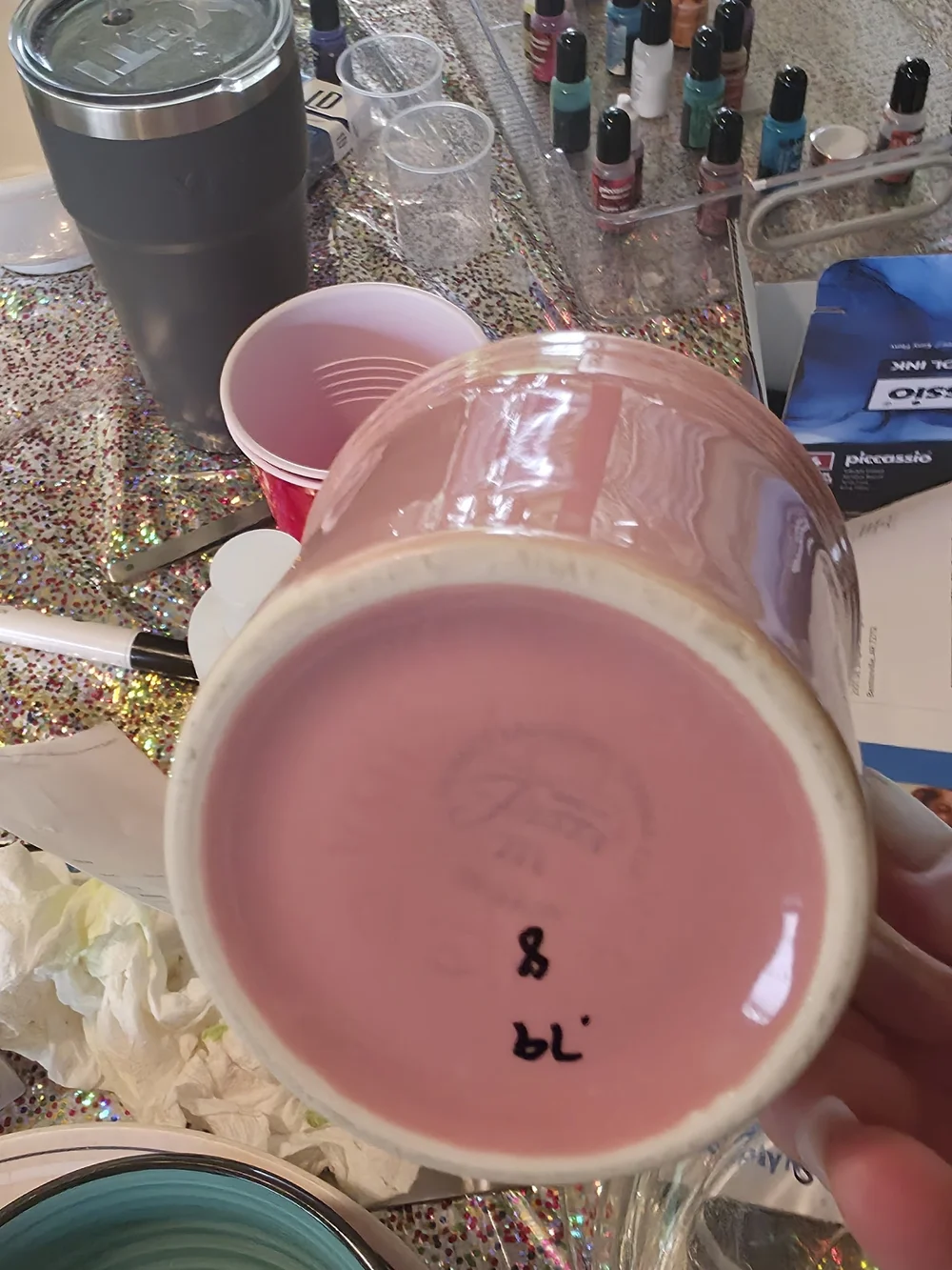 Pink FIESTA Ceramic Coffee Mug - Classic Pink Tea Cup